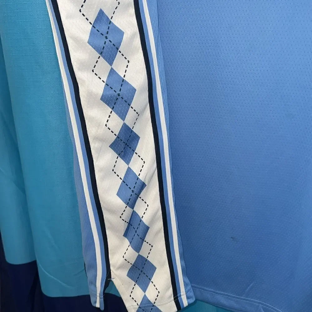 Jordan UNC Tar Heel jersey blue white